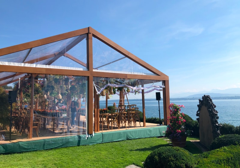 Wooden Truss Structure