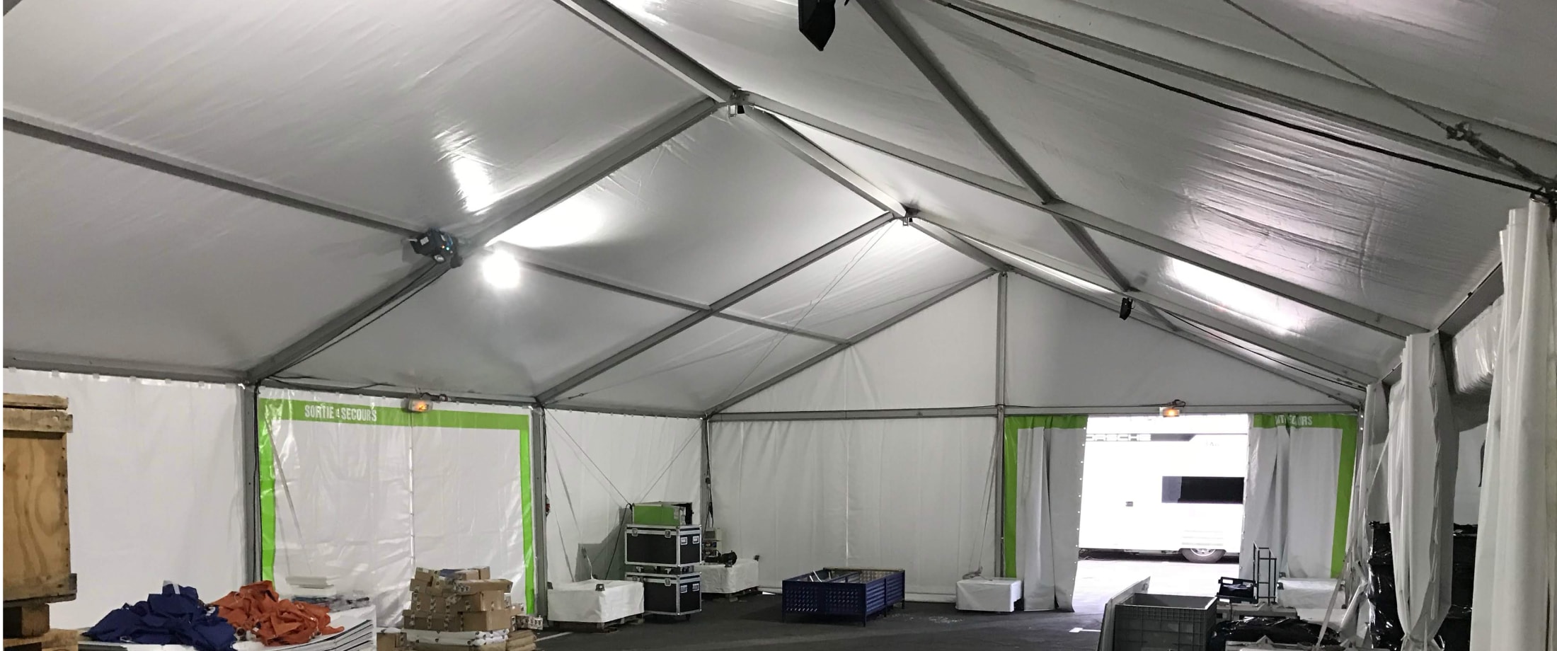 Utility lighting rental