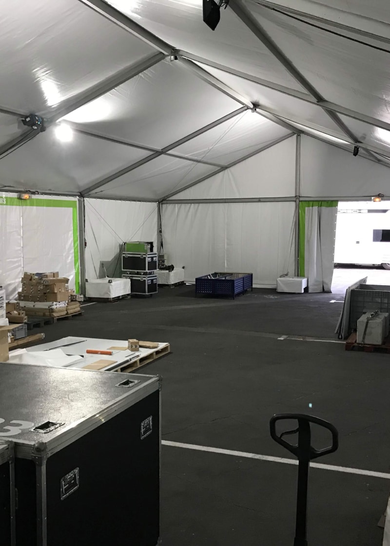 Utility lighting rental