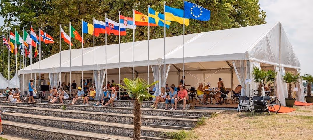 Create a corporate event on the theme of the Olympic Games