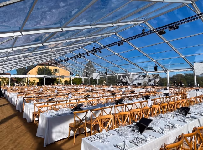 How to choose your rental tent for a corporate event