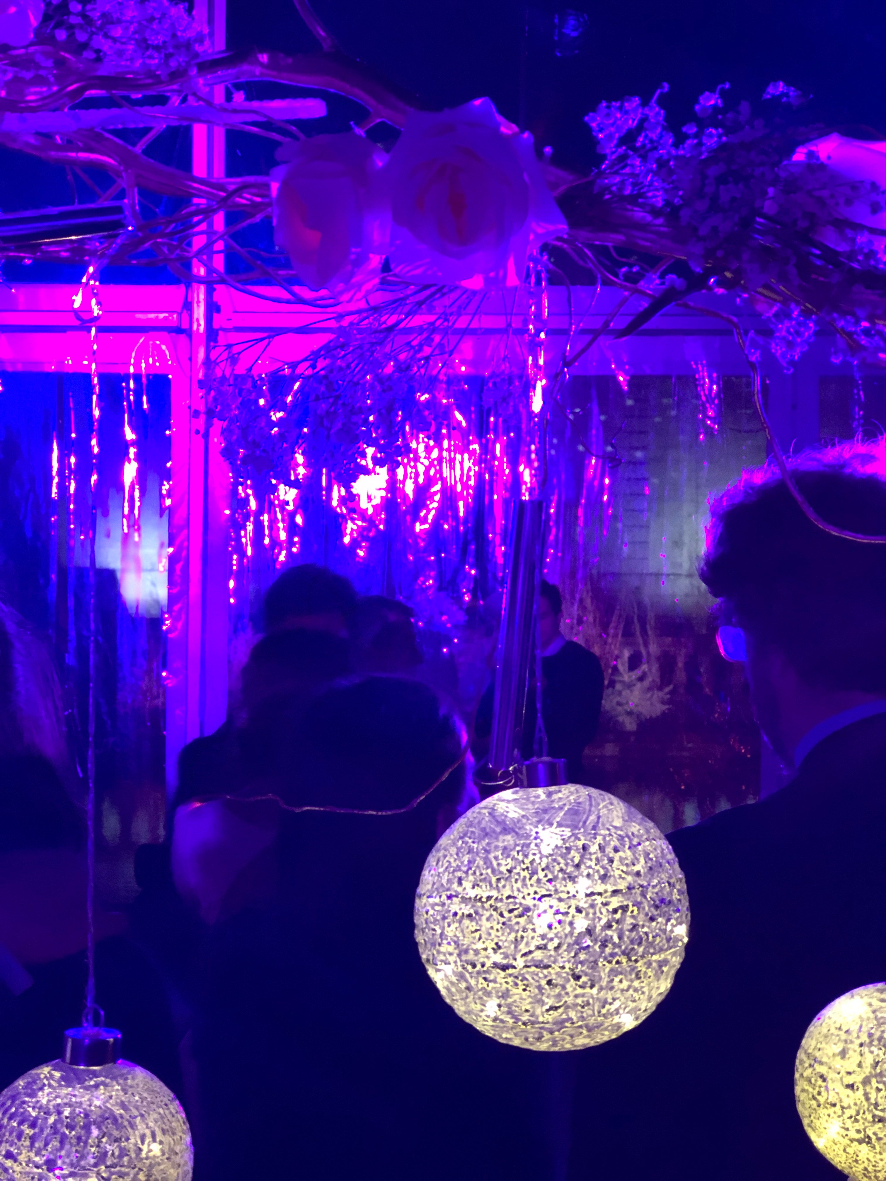 décoration de mariage en hiver 