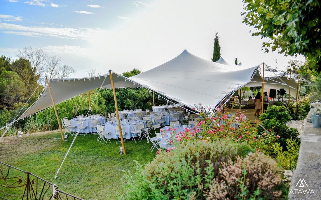 Wedding in a Provencal farmhouse in Pertuis
