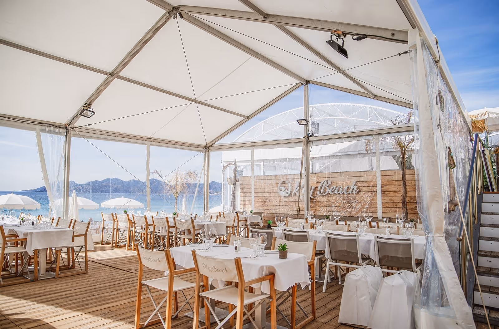 Tent, marquee and event structure rental in Cannes
