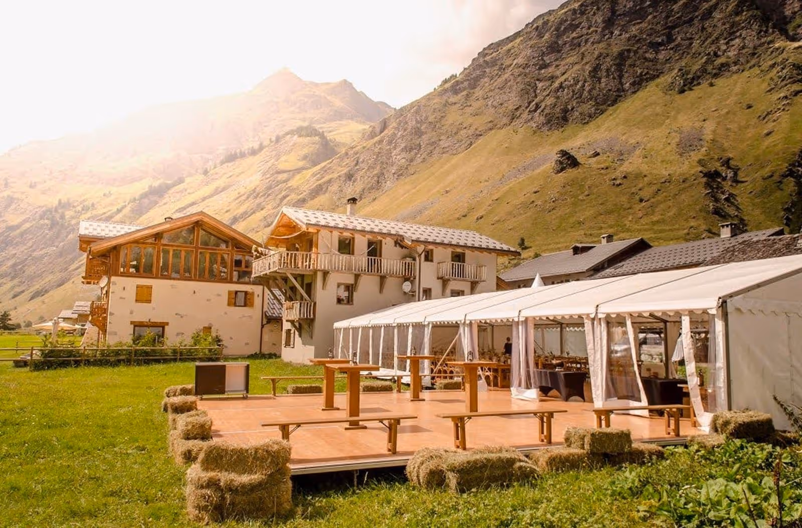 Tent, marquee and event structure rental in Chambéry