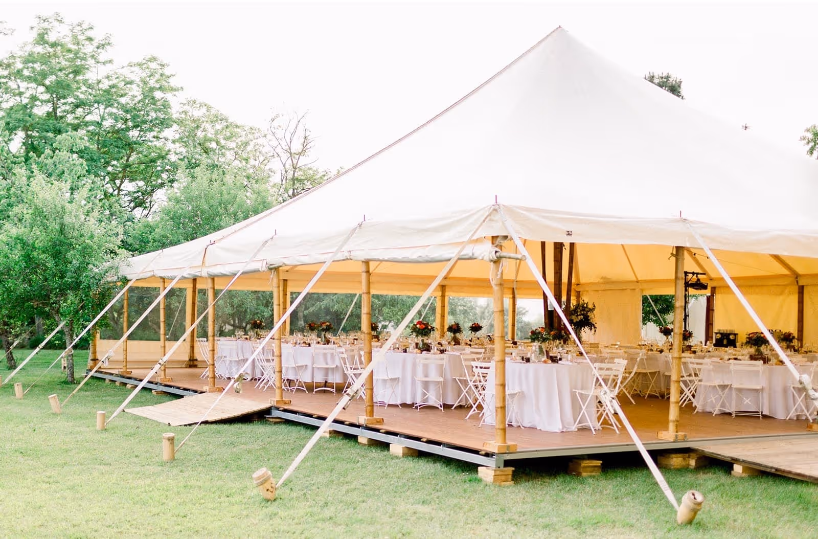 Tent, marquee and event structure rental in Montpellier