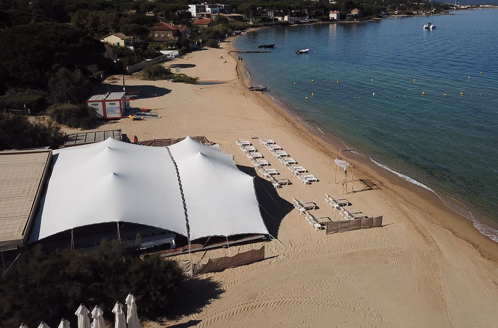 Tent, marquee and event structure rental in Porto-Vecchio