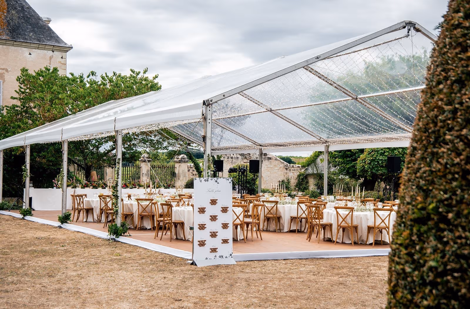 Tent, marquee and event structure rental in Rennes