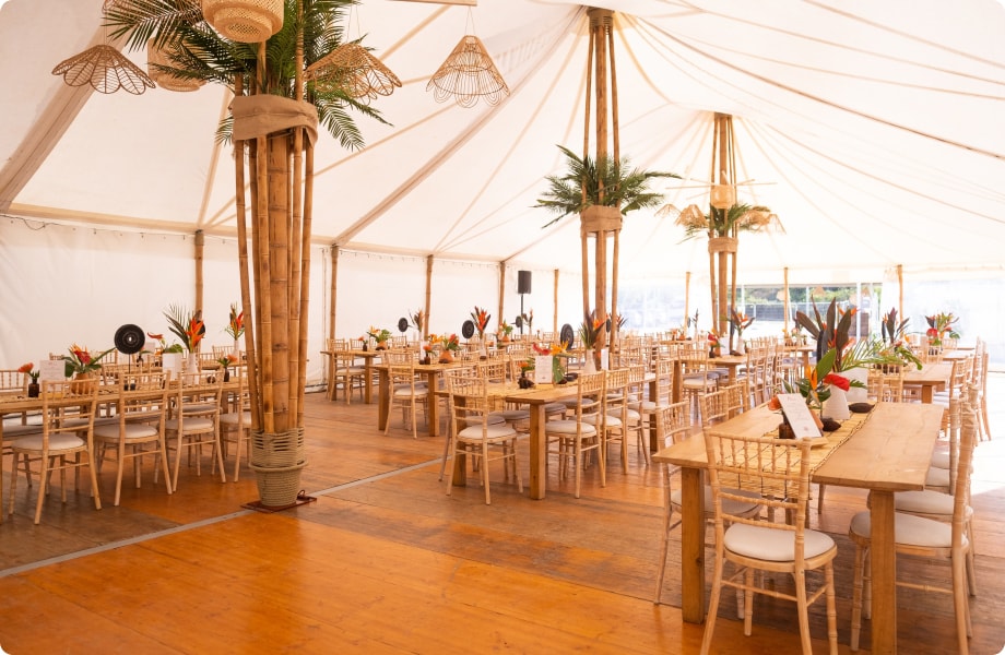 Chapiteau Bambou - Sol