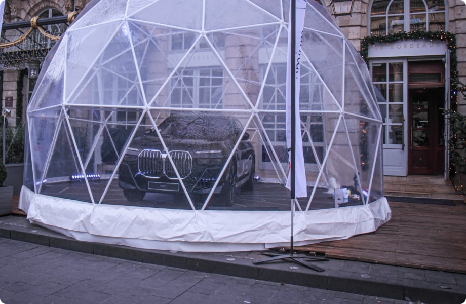 Dôme Géodésique - Sol