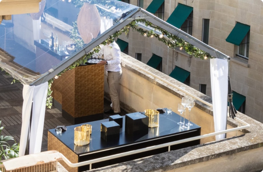 Tente Rooftop - Armature