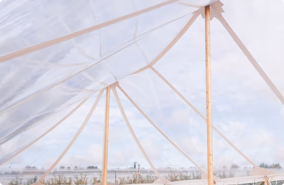 Tente Silhouette Cristal - Mâts