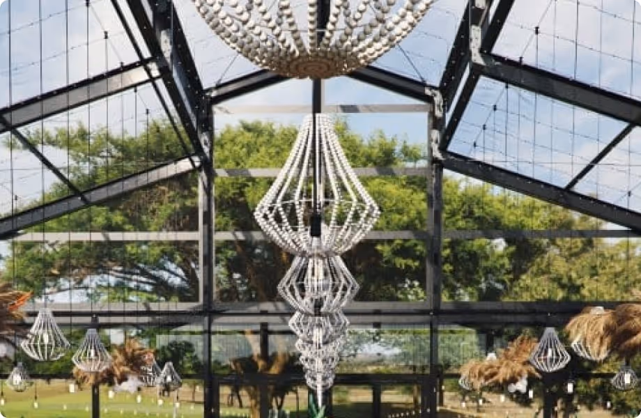 Tente Verrière Cathédrale - Armature