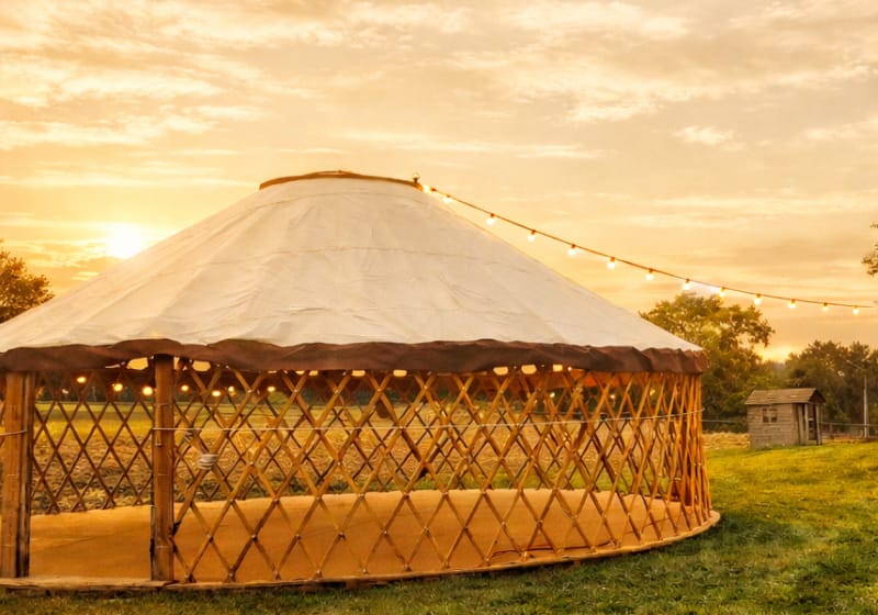 Spécialiste location yourte de réception partout en France