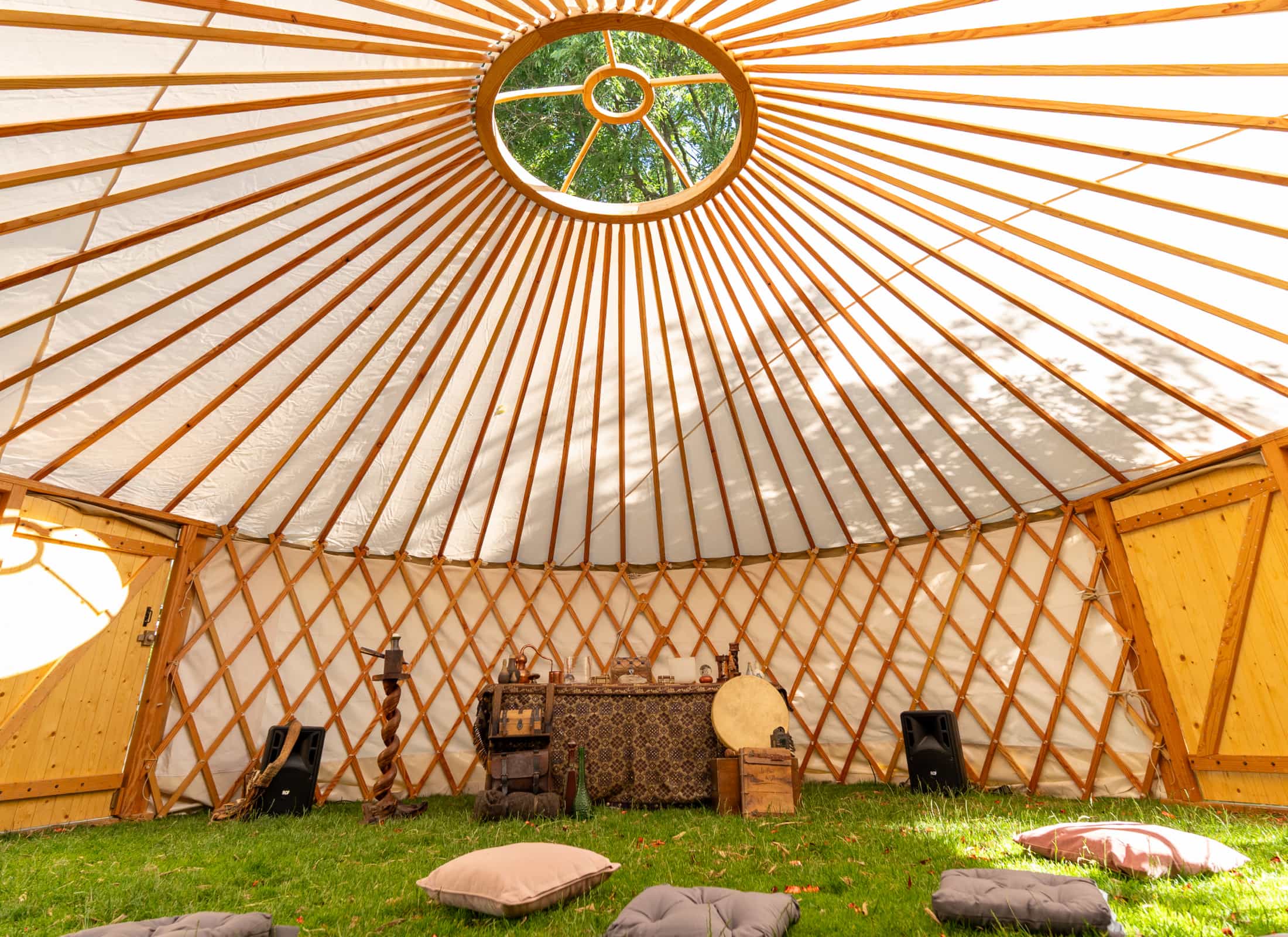 Yourte de Réception - Armature