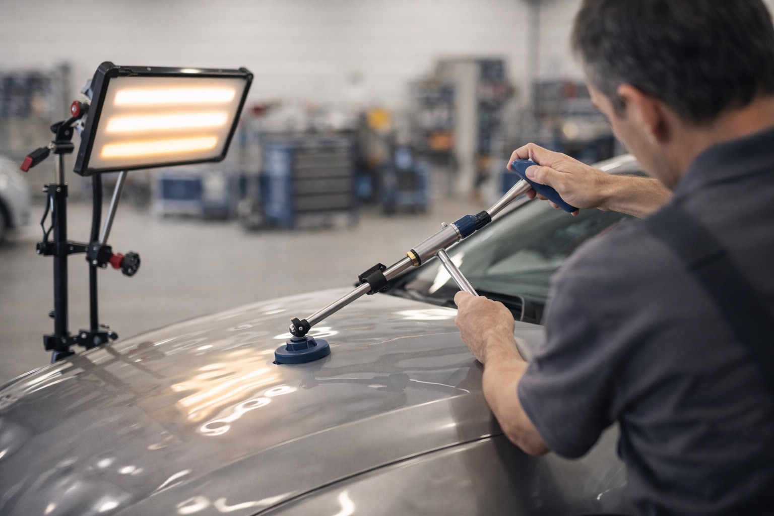 Hagelschaden Reparatur am Auto in Karlstadt bei Würzburg KFZ-Werkstatt Autocare Maselli