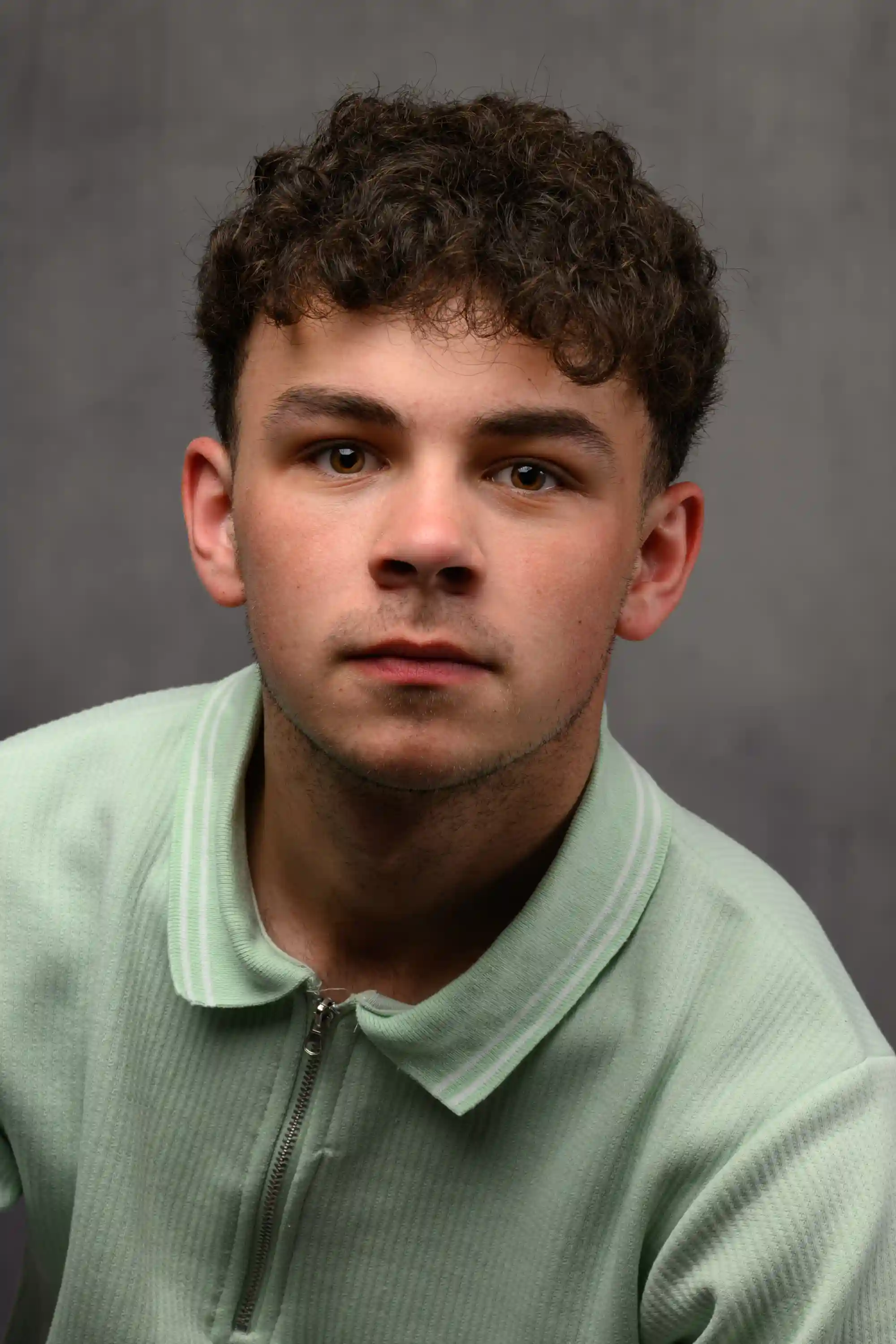 Actor headshot session in progress at Dock Street Studio Leeds