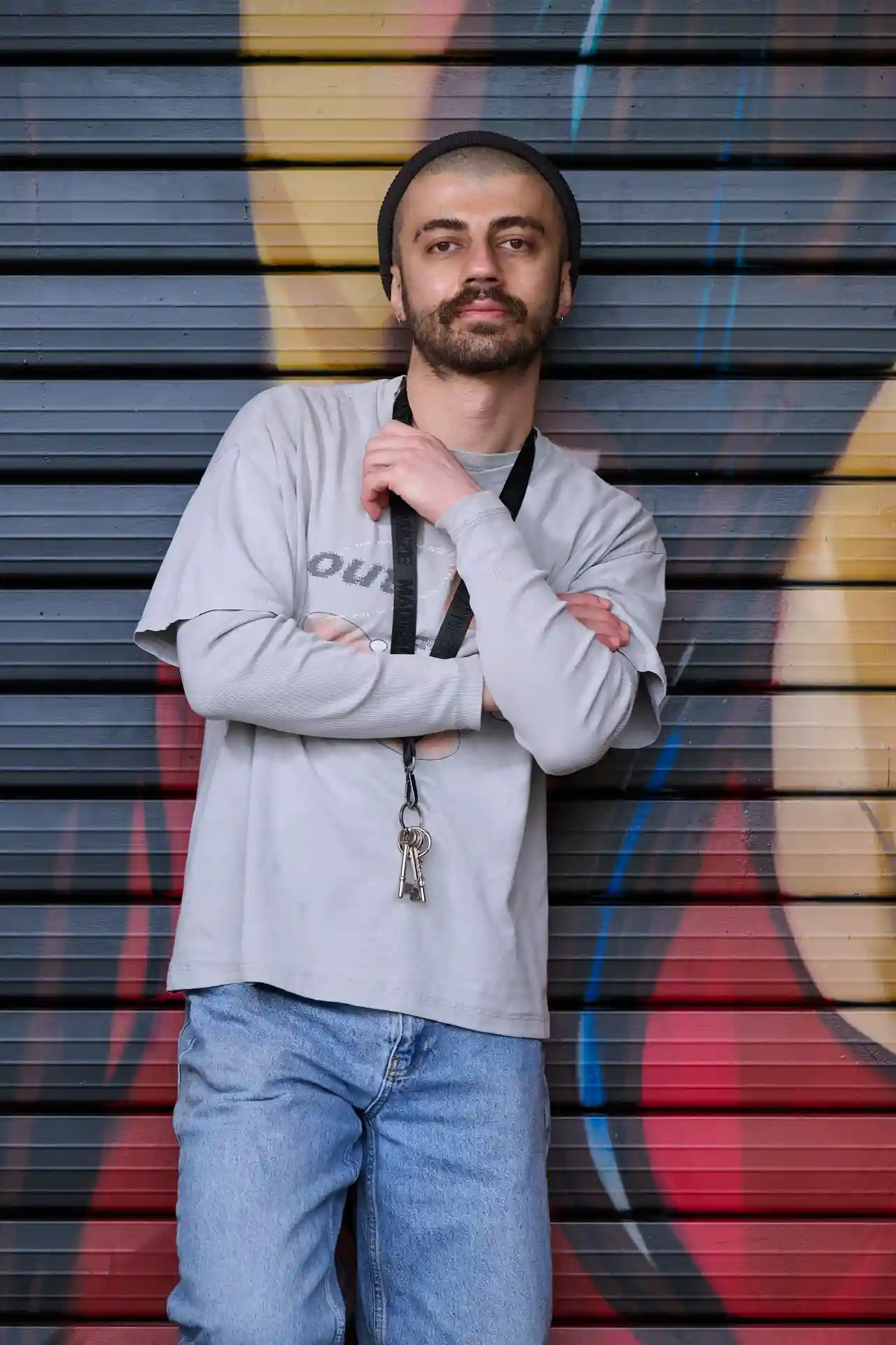 Studio product photography setup on cyc wall at Dock Street Studio Leeds