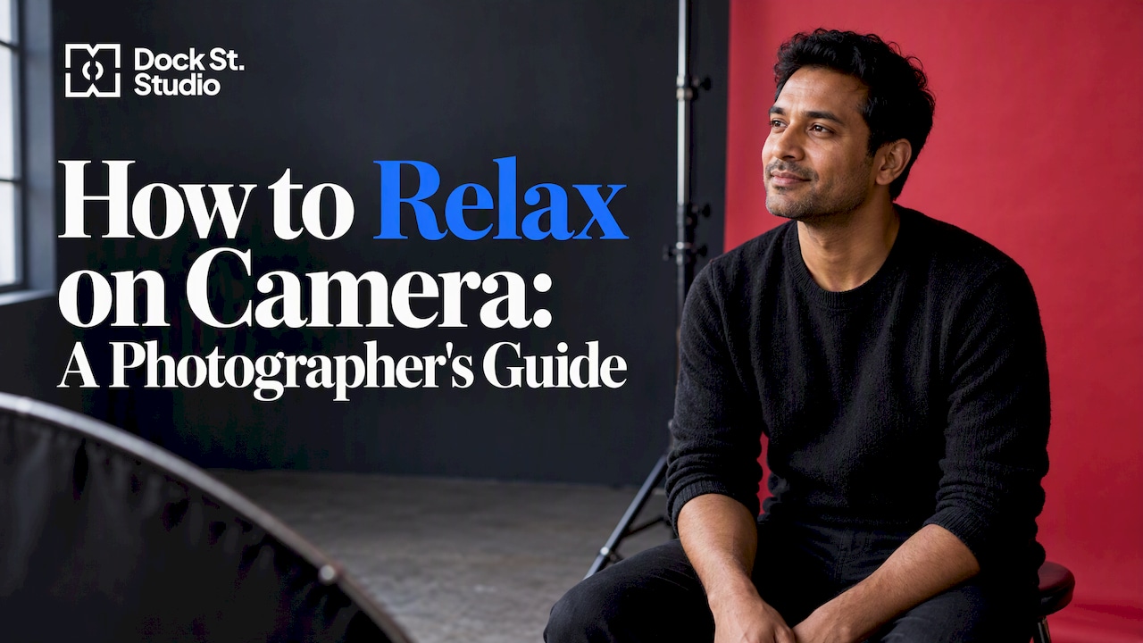 How to Relax on Camera | Headshot Photographer Leeds