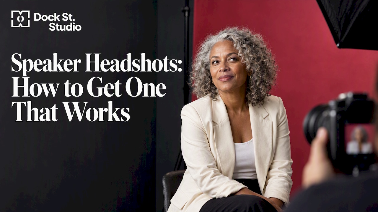 Speaker Headshots: How to Get One That Works
