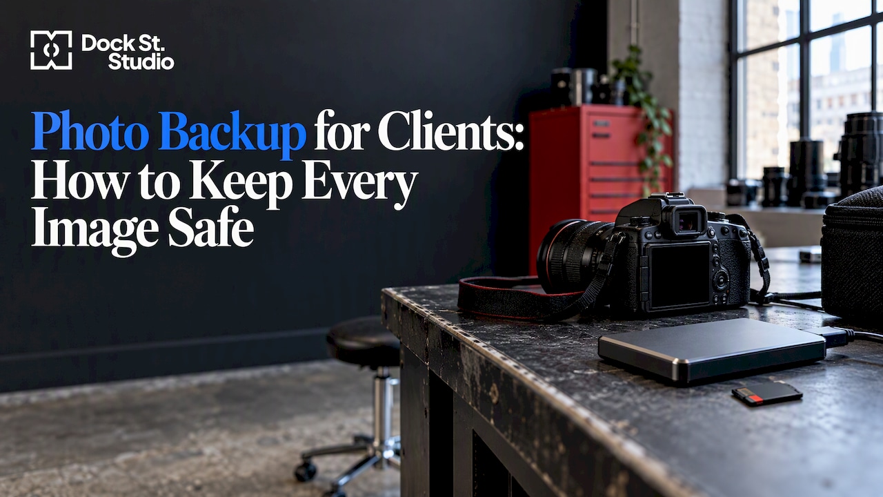 Photo Backup for Clients | A Leeds Photographer's Guide