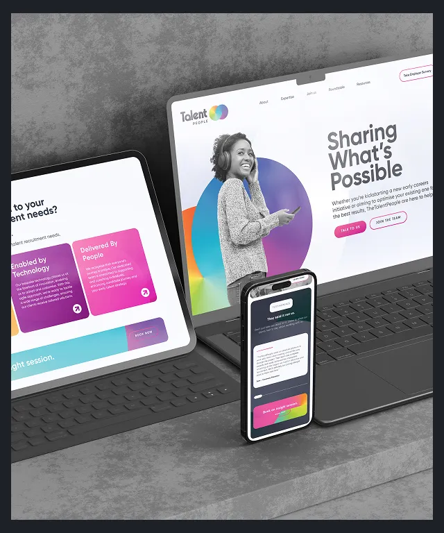 Different Device Views of Website