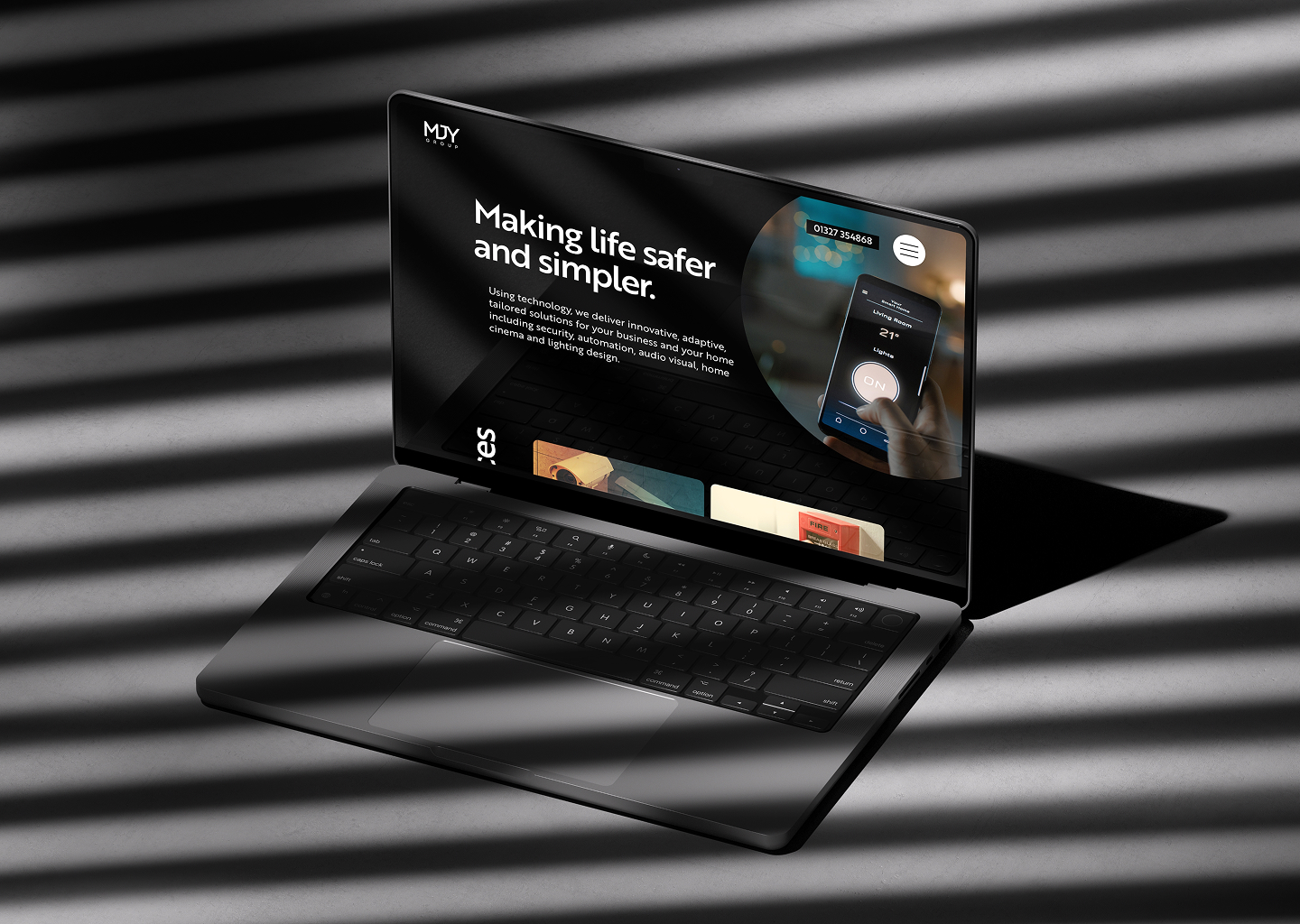 Website on Wordpress CMS