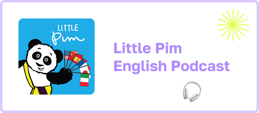 Little Pim English logo - learning app and podcast for toddlers and kids