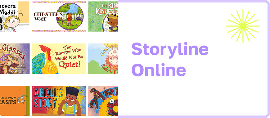 Storyline Online – sitio web gratuito para niños con libros leídos por celebridades en inglés y subtítulos – ideal para mejorar comprensión auditiva y vocabulario