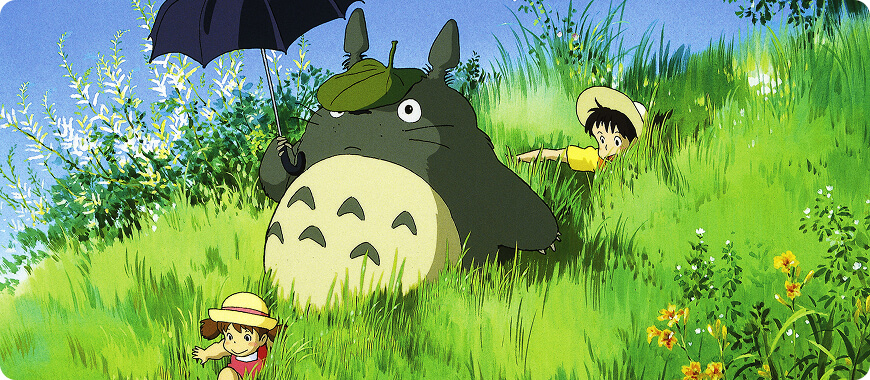 Learn Calm English with Totoro! Gentle anime perfect for listening practice and emotional connection. TMy Neighbor Totoro scene — gentle, heartwarming anime that helps kids learn simple English through nature.