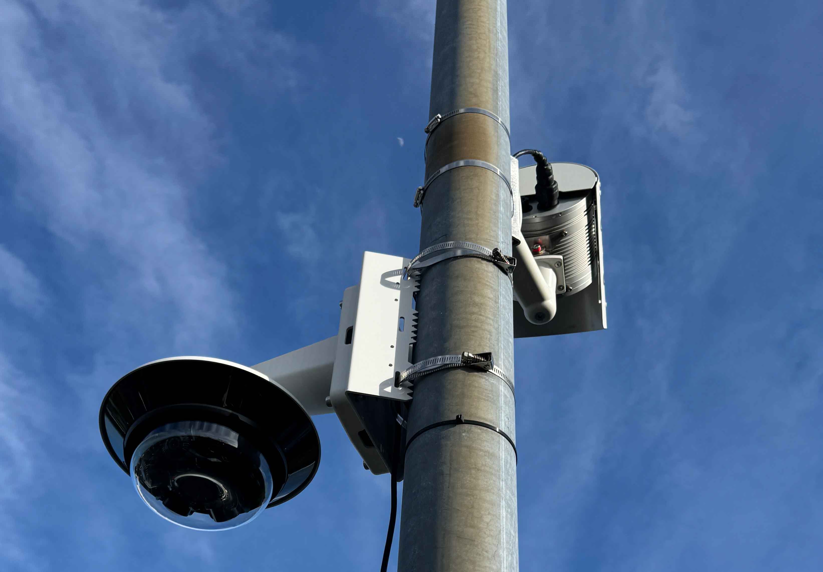 Smart Place camera on a lighting column (placeholder image — replace before publishing).