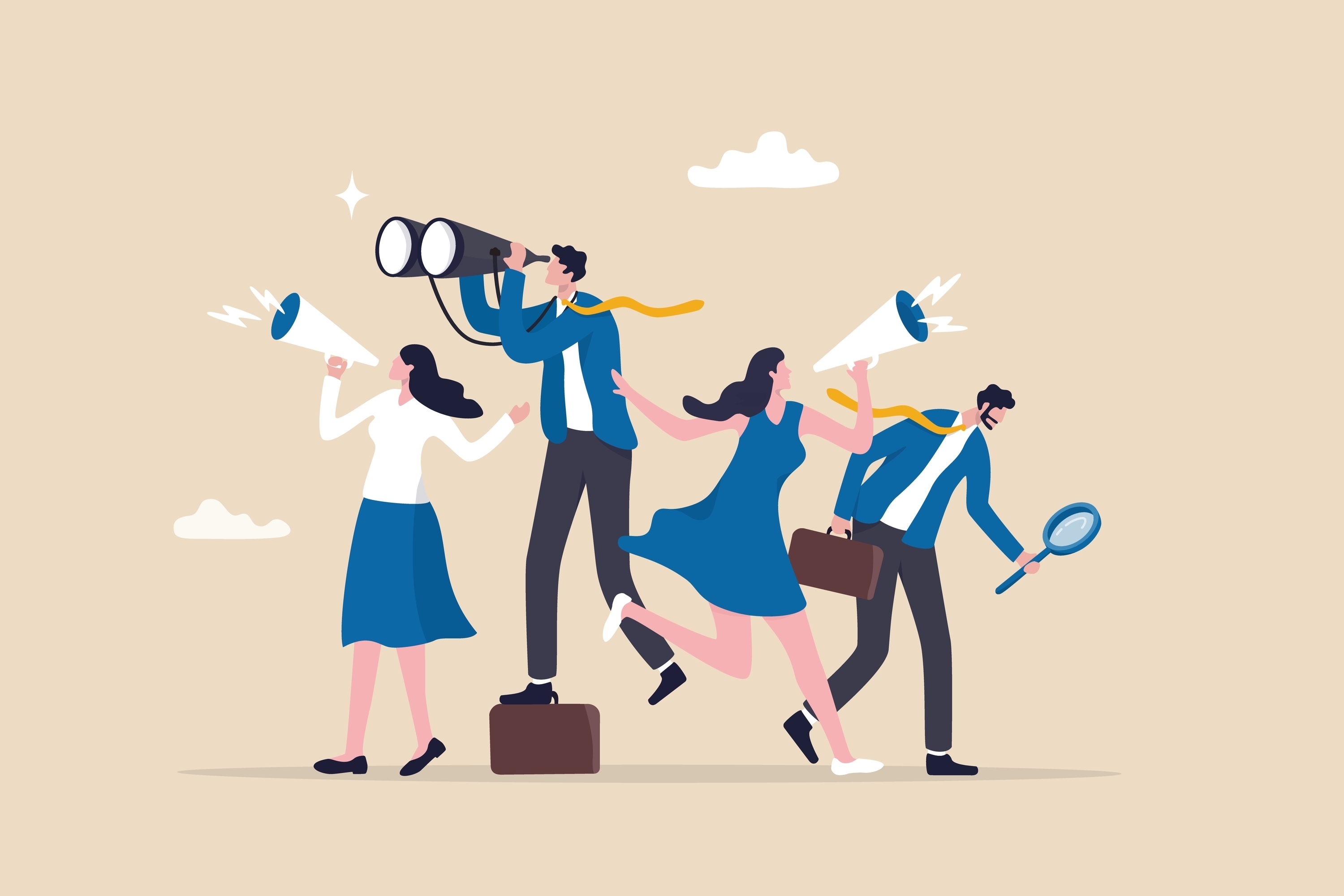 image of illustration of recruiting