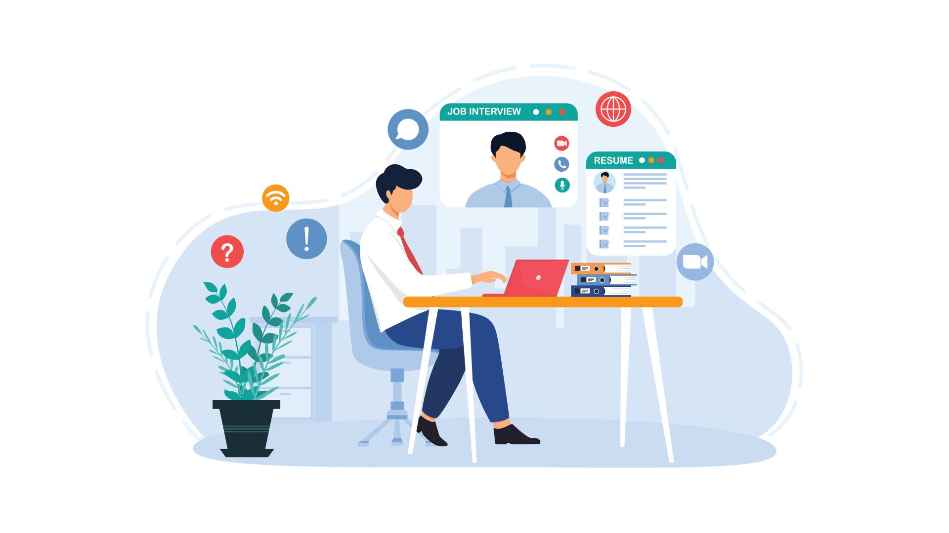 Recruiting illustration