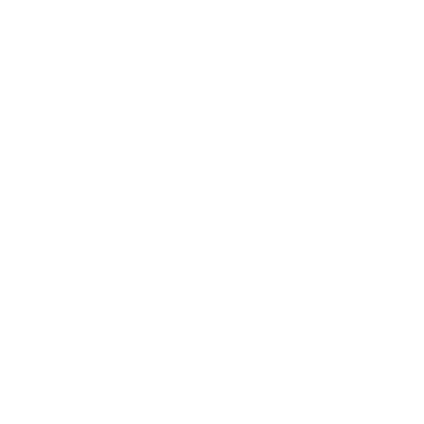 Halftone image of a lotus flower symbol created with white dots on a black background.