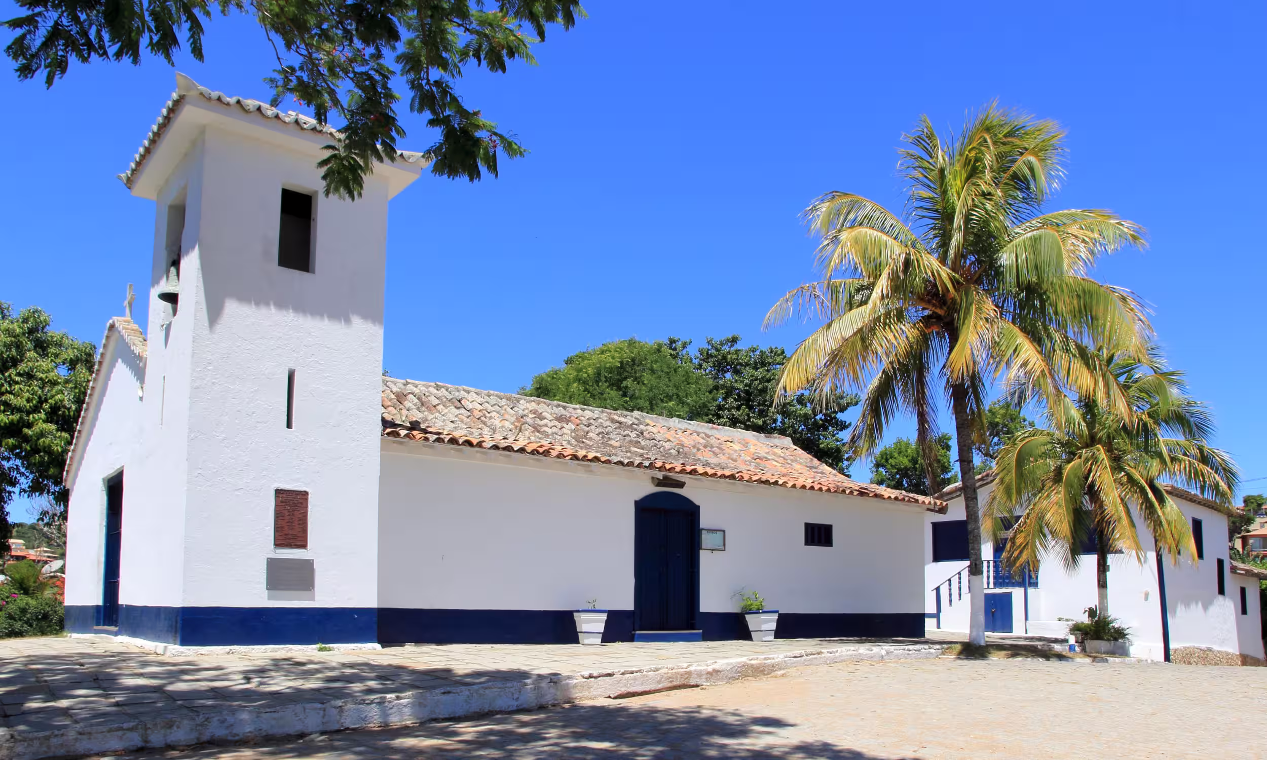 Sant'Ana Chapel, one of the most historic landmarks in Búzios, Brazil.