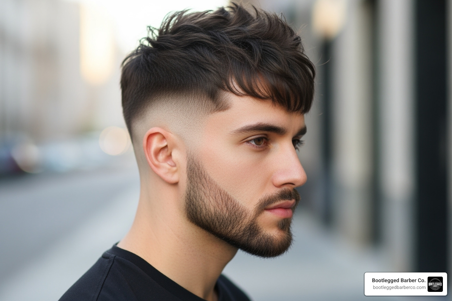 high skin fade with a textured crop top - high skin fade haircut with beard high skin fade with a textured crop top - high skin fade haircut with beard
