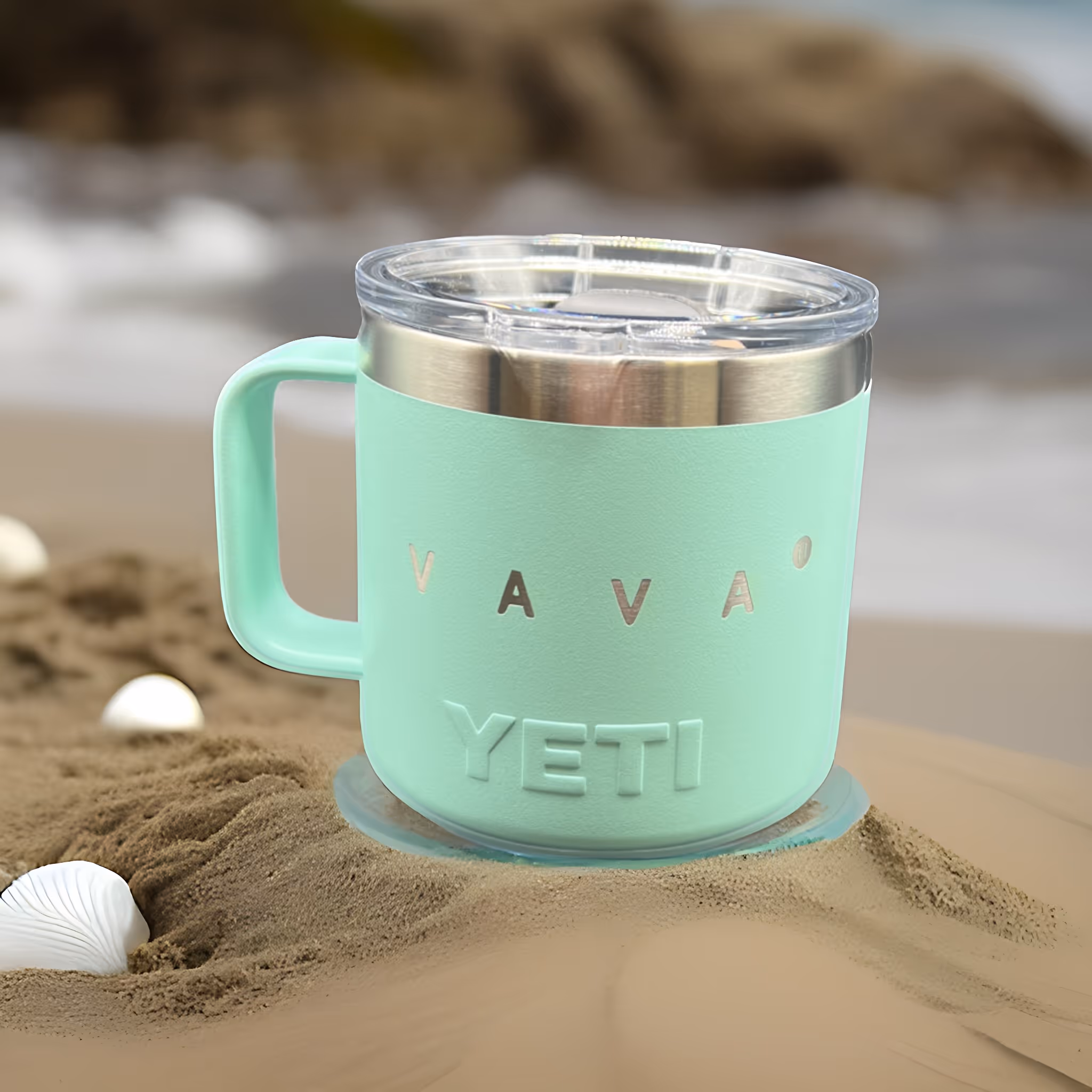 Yacht coffee braning yeti miami fort lauderdale laser engravedd