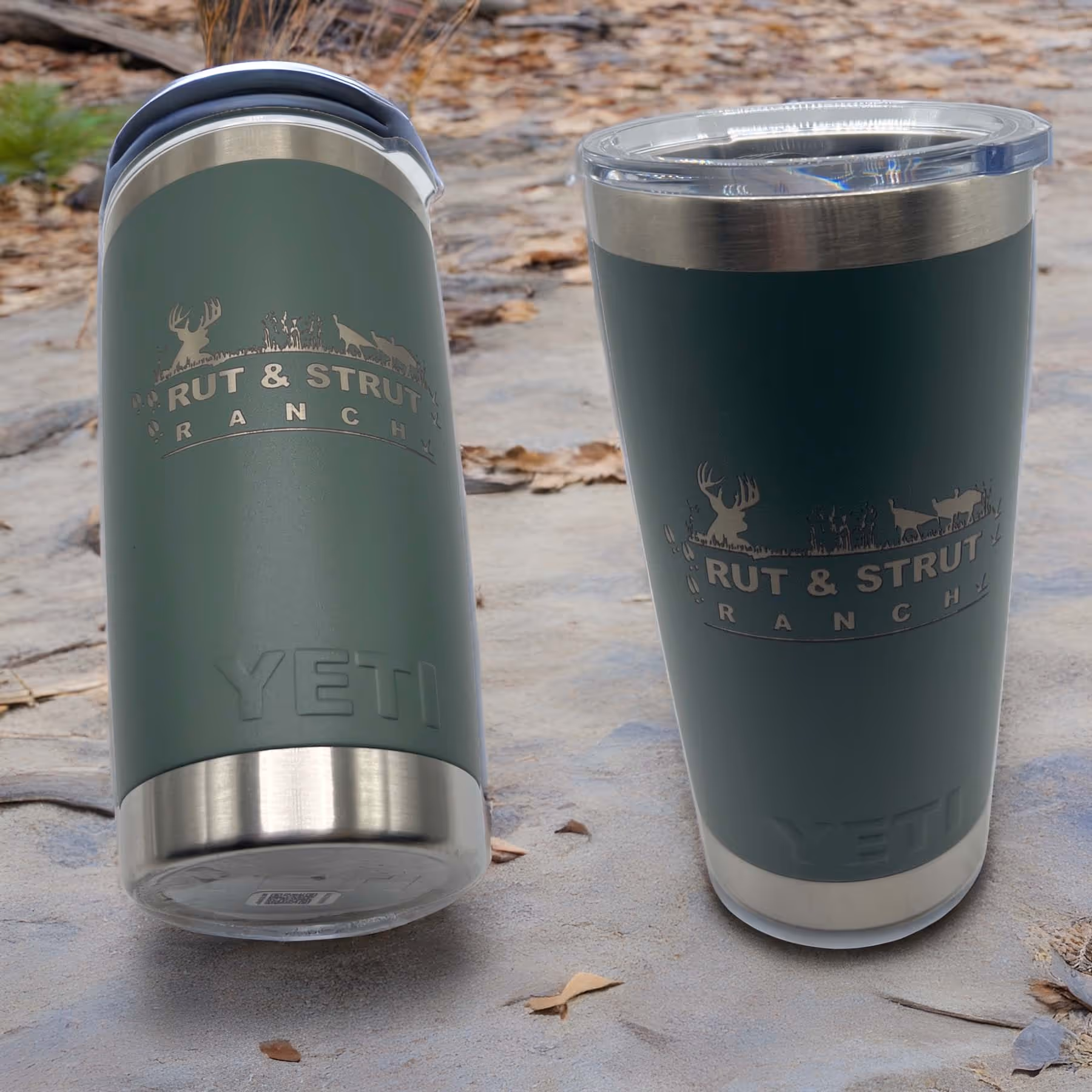 Rut Strut Yeti laser engraved miami fort lauderdale 