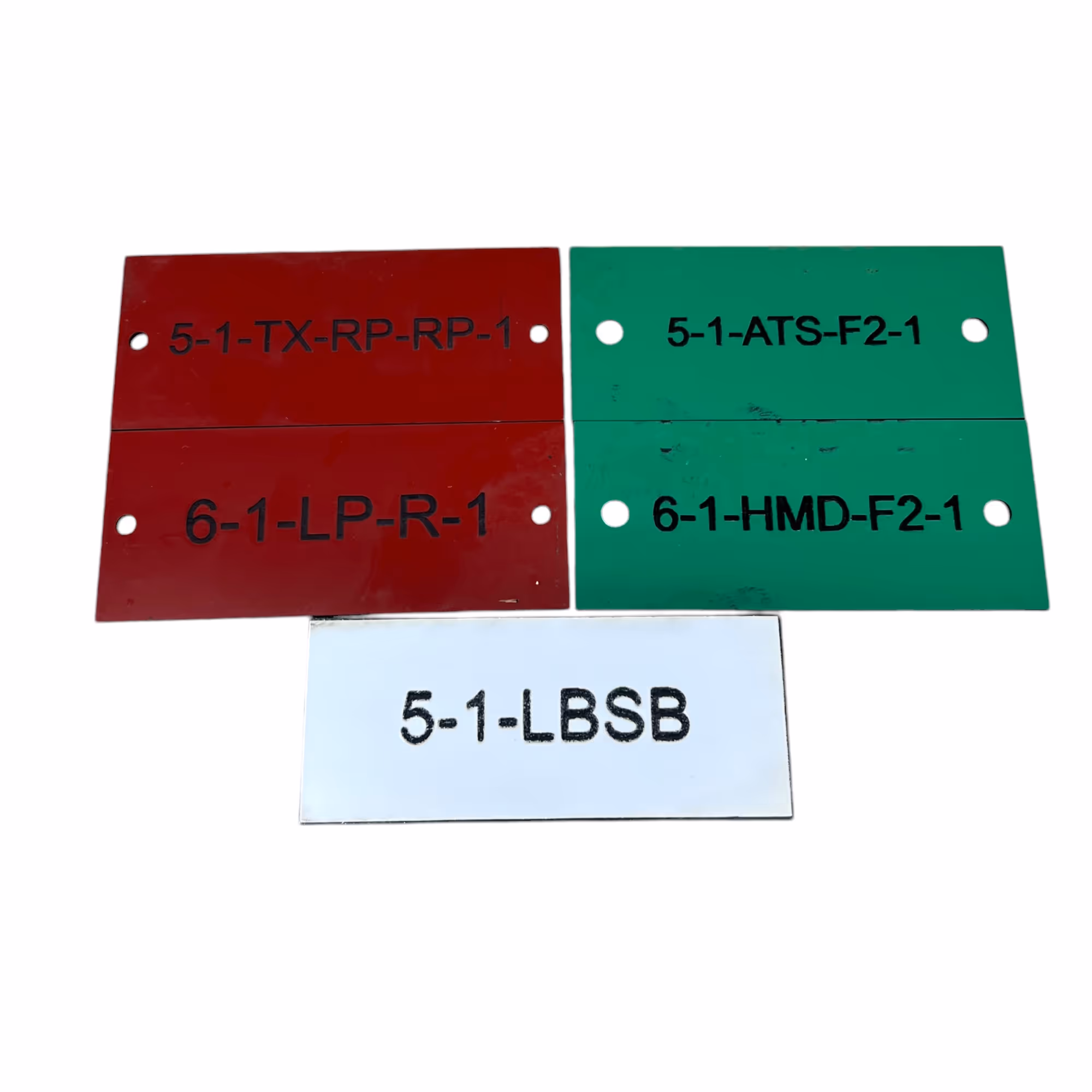 Laser Engraved Color Electrical Plates Acrylic miami fort lauderdale 