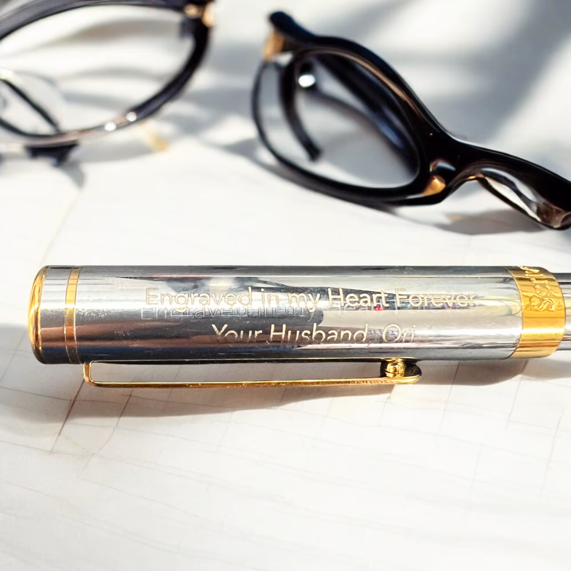 Laser Engraved Fountain Pen_Gift Miami Fort Lauderdale