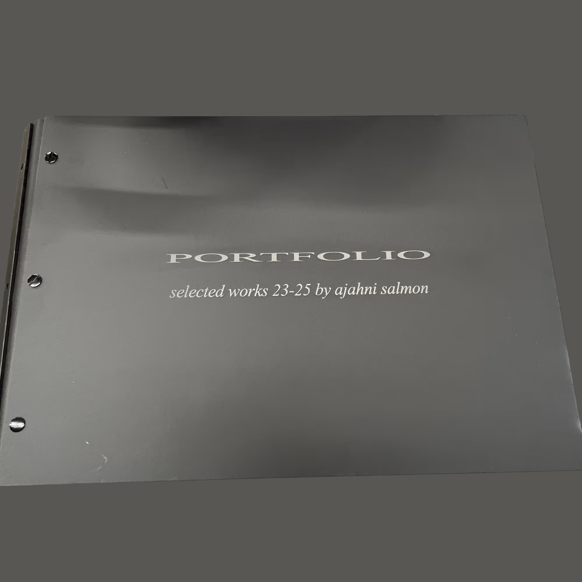 Laser Engraved Acrylic Portfolio Cover miami fort lauderdale 