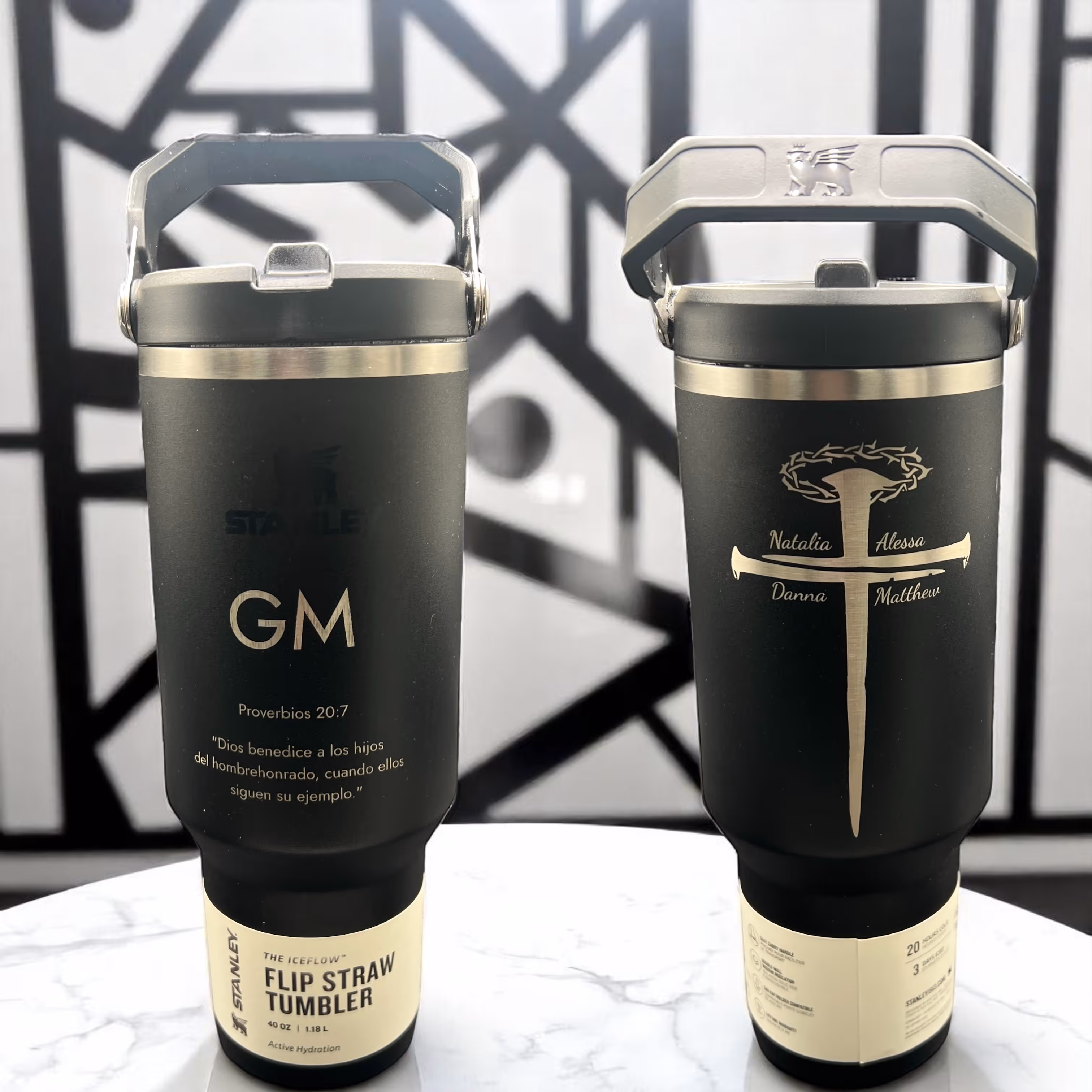 Laser Engraved Father's Day Yeti