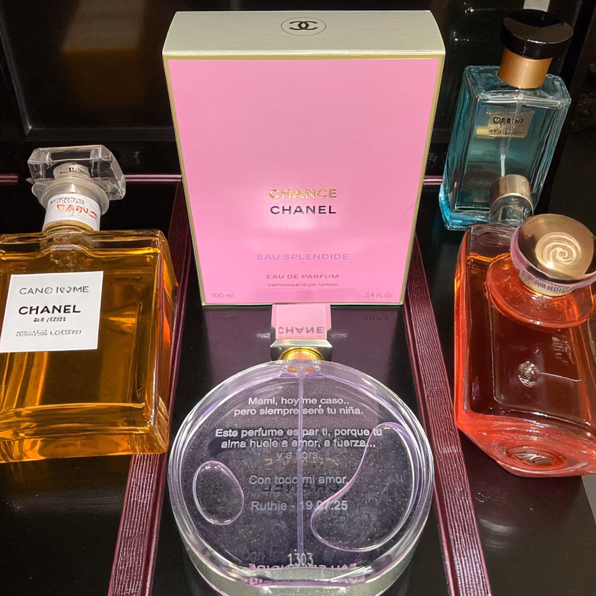 Laser Engraved_perfume Bottle miami fort lauderdale 