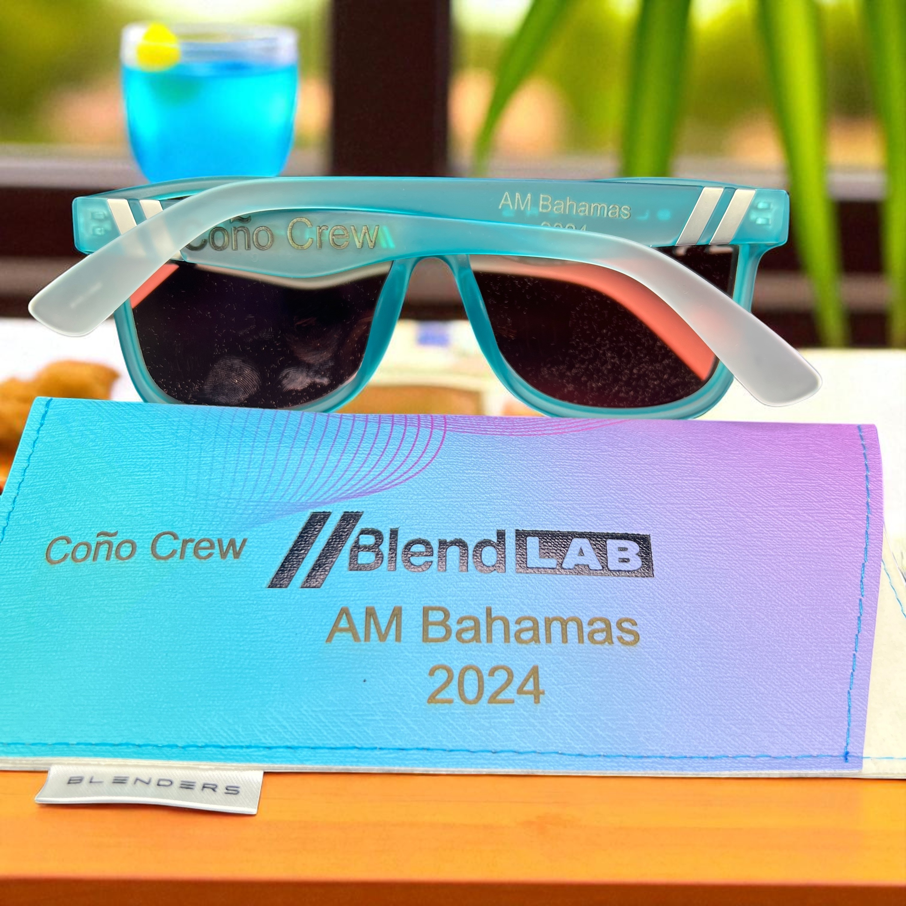 Laser Engraved Sunglasses and Case miami fort lauderdale 