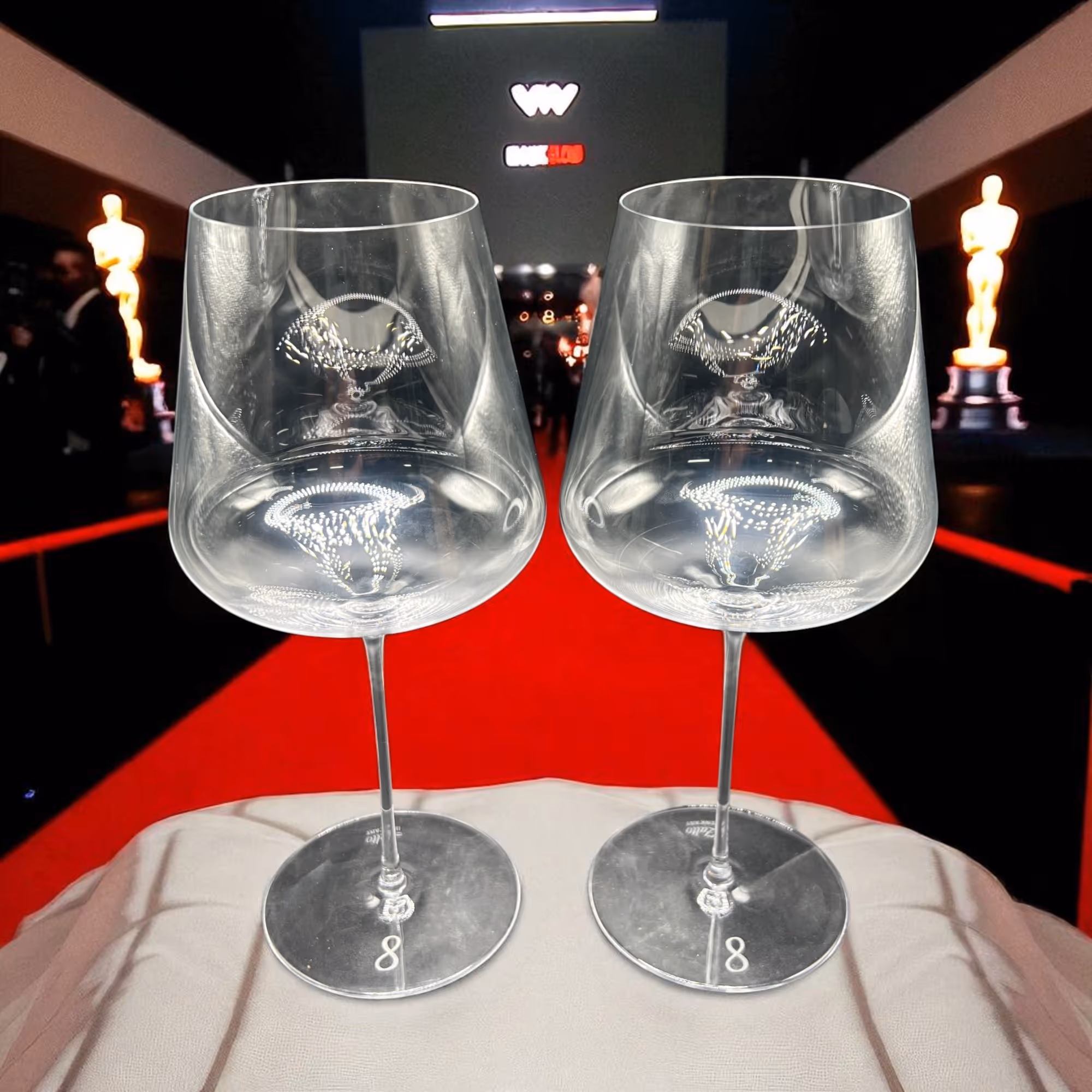 Laser Engraved Wine glass_Miami fort lauderdale 