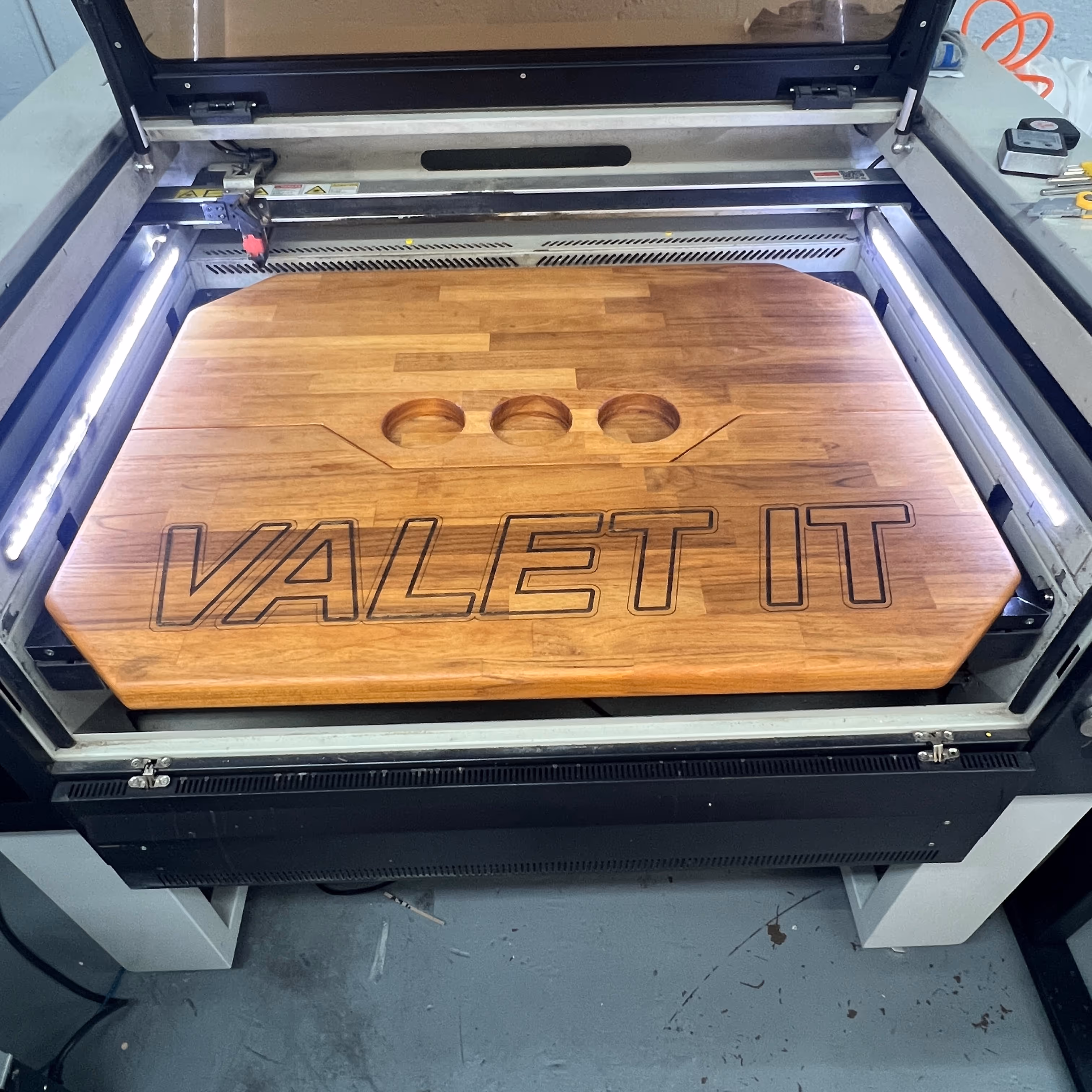 Laser Engraved Drink Holder Sport Fishing miami fort lauderdale 