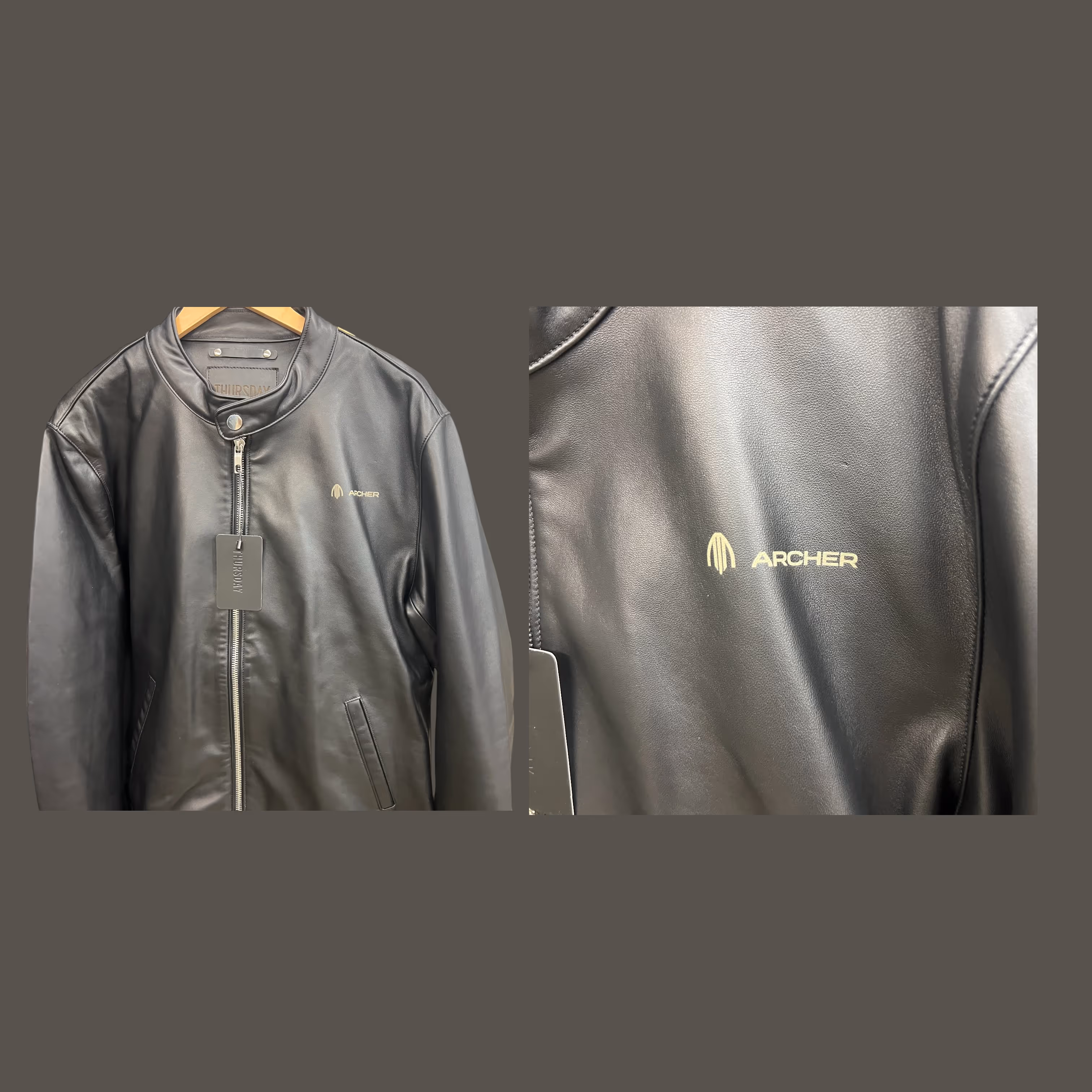 Laser Engraved Leather Jacket Miami fort lauderdale 