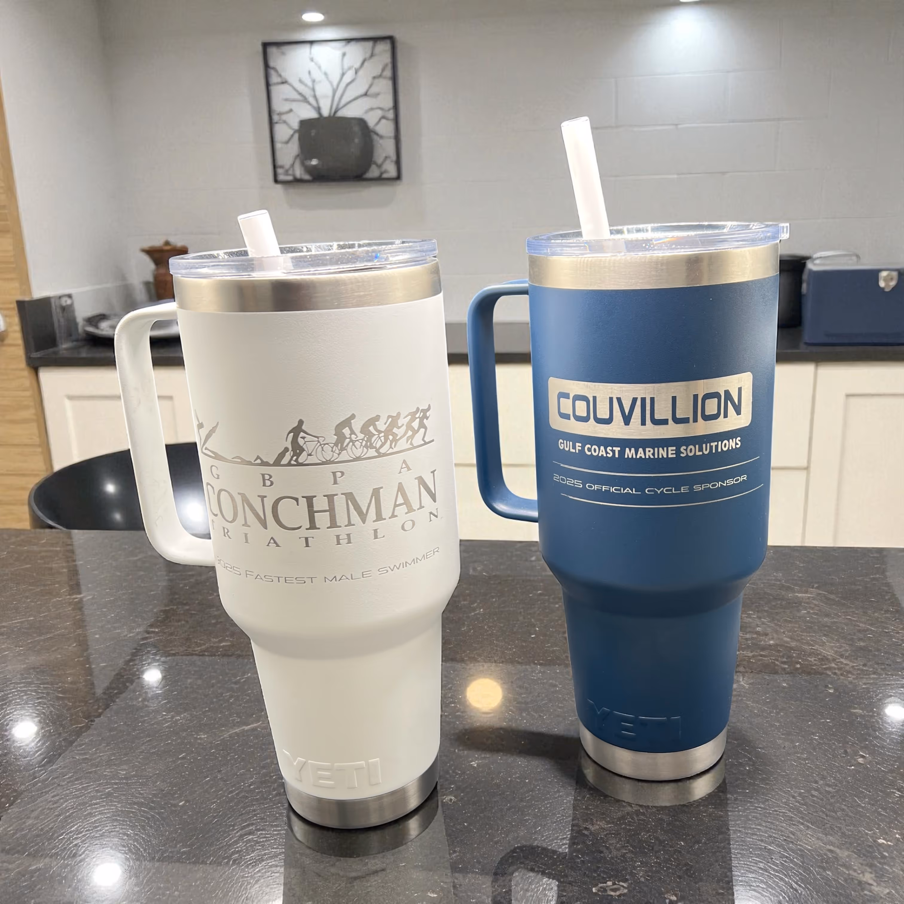 Laser Engraved Tumbler Yeti Gift miami fort lauderdale 