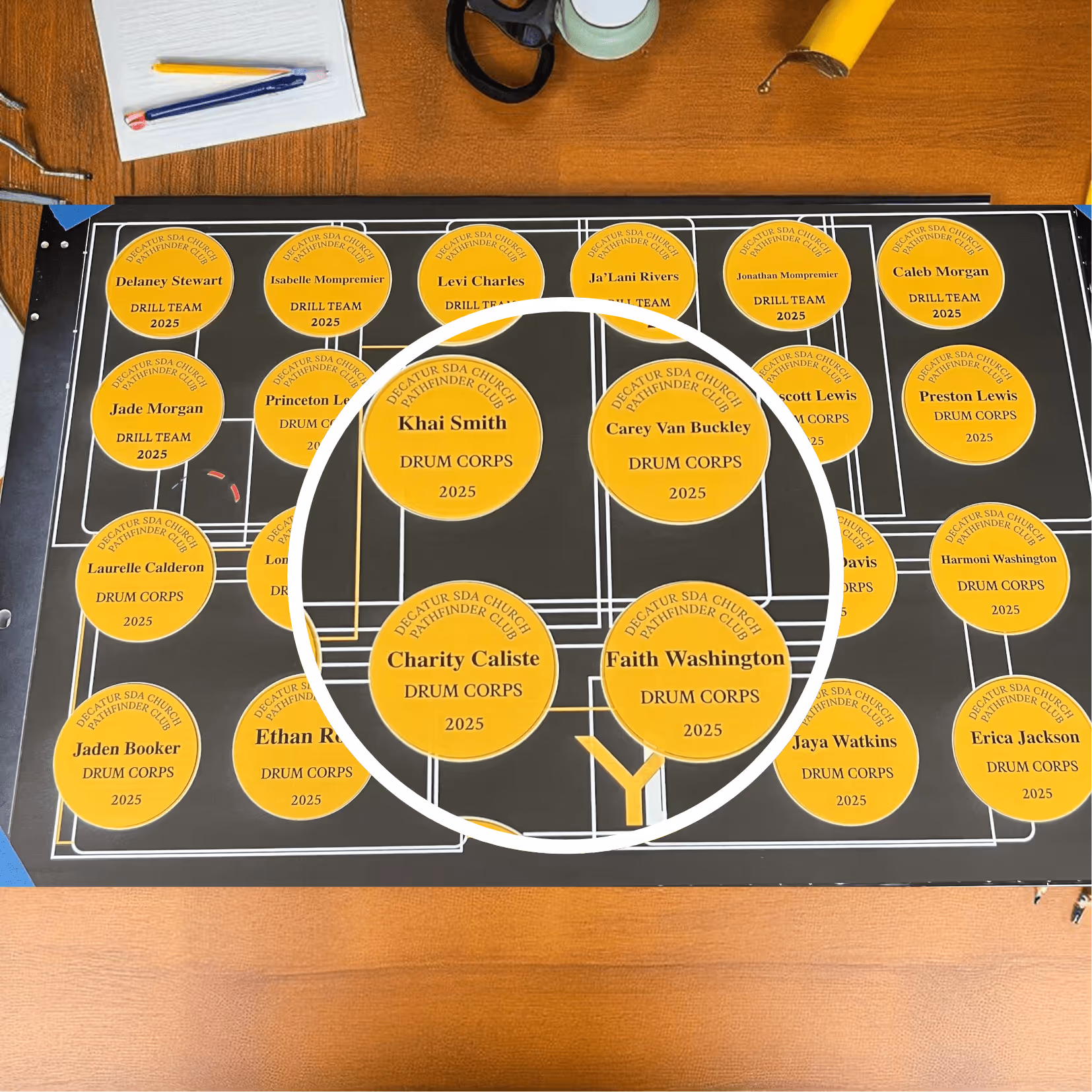 Custom Laser Engraved Club Names Miami Fort Lauderdale