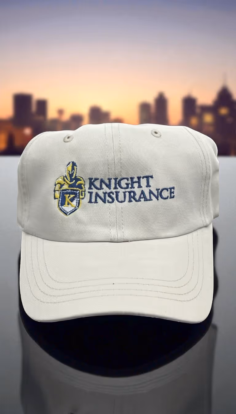 Engraved Insurance Cap_Gift  Miami Fort Lauderdale